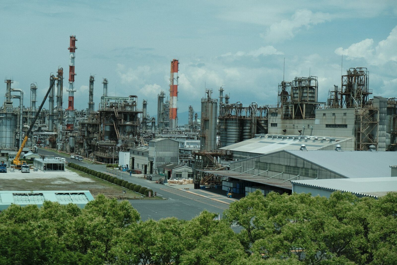 Petrochemical processing and storage complex
